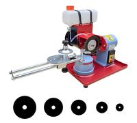 Circular Saw Blade Sharpener, 250W Pure Copper Motor, 6 Hardened Steel Arbors for Versatile Sharpening