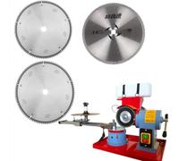 Circular Saw Blade Sharpener - 370W Electric Rotary Angle Grinder for Sharpening Carbide Saw Blades, 220V