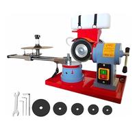 Circular Saw Blade Sharpener, Multi Tool for Dry and Wet Grinding with Adjustable Angle and Waterproof Switch for Various Blade Materials, 370W