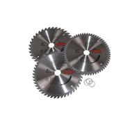 Circular Saw Blades 160 mm X 20 mm Tct - 36/48/60-Tooth Triple Pack - Compatible By Ufixt