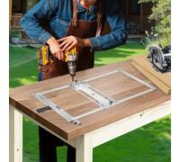 Circular Saw Edge Guide, Circular Edge Guide Positioning Cutting Board, Portable Table Saw Fence Rails, for Electric Circular Saws or Can Also Be Equipped with A Trimmer for Woodworking Cutting