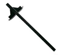 Circular Saw Edge Guide with Scale for Dewalt Models For DC390K For DW936 DC300 DC310 DCS391B Compatible with Various Cordless Saw Types (Silver 11mm Guide)