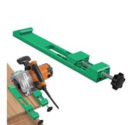 Circular Saw Guide - ABS Adjustable Rail 30×4×3cm for 14.5-21cm Base ≤0.7cm | Integrated Cutting Tool for Cabinet Door Drawer Installation Stand Bed Sawhorse Precision Work Frame