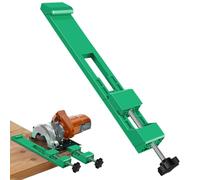 Circular Saw Guide - Integrated Adjustable Tool - Circular Saw Guide Rail, for Measuring Rip Edge Wood Cabinet Stand Bed Machine Sawhorse Work Frame Door Drawer