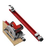 Circular Saw Guide Rail, Adjustable Base Rail for Cutting Machines, Support Plate, Ruler and Portable Cutting Tool for Decorative Woodworking