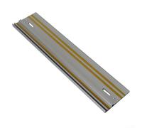 Circular Saw Guide Rail, Aluminum Alloy Guide Rails Designed for Circular Saws Enhances Project Accuracy, Reusable Woodworking Track System with Clamp Options (400mm)