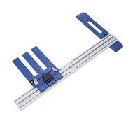 Circular Saw Guide Rail, Track Saw Rail Parallel Guide System, Rip-Cut Circular Saw Edge Guide, Multifunctional Aluminum Alloy Woodworking Cutter Guide Track for Carpenter