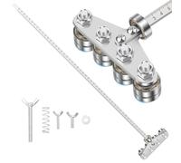 Circular Saw Guide Rail Wood Cutting Guide Ruler Adjustable Caliper for Precise Cutting and Straight Line Guidance Woodworking DIY Tool for Circular Saws Hand Saws