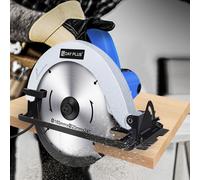 Circular Saw Heavy Duty Electric Compact Circular Saw 900W 4700RPM Wood Plastic DIY Cutting Tool 180mm Blade Kit, 45° Cutting Angle