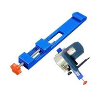 Circular Saw Milling Clamp - ABS Adjustable Longitudinal Cutting Guide, Precision Circular Saw Track, Portable Woodworking Tool Accessory