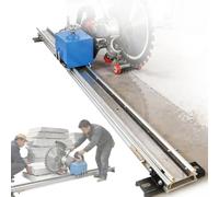 Circular Saw Track for Ring & Plunge Saws with Remote Control, Adjustable Cutting Depth Auto-Walking Aluminum Alloy Ring Saw Guide Rail 3m/9.8ft