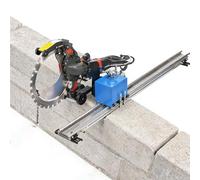 Circular Saw Track Guide for Concrete & Tiles, 150W Adjustable Depth Cutting Machine with One-Button Lift, Ideal for Reinforced Concrete and Red Brick, 3m Rail