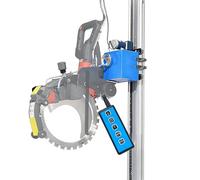 Circular Saw Track Guide with Electric Auto Lift and Remote, Self-Walking Saw for Concrete Cutting