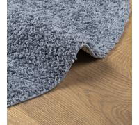 Circular Shaggy Non Slip Rug Thick Fluffy Living Room Mat Soft Bedroom Carpet