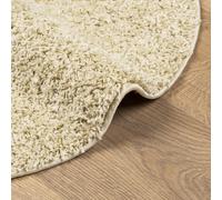Circular Shaggy Non Slip Rug Thick Fluffy Living Room Mat Soft Bedroom Carpet