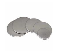 Circular Sheet Disc,Metals Round Shee 1/2/5/10pcs Sheet Disc Flat-plate Round Disk Diameter 6-100mm And Thick 1-2.7mm(15x1.8mm(10Pcs))