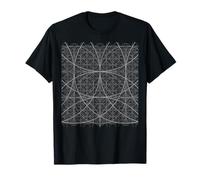 Circular Space Sacred Geometry Circles Flower of Life T-Shirt