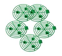 Circular Stable Fruit Holder Trays, Watermelon Support Stands - 5 Pack Reusable Garden Fruit Support Frame for Watermelon, , Cantaloupe, Squash, Strawberries, and Vegetables, Durable Anti Roll Pl