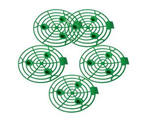 Circular Stable Fruit Holder Trays, Watermelon Support Stands - 5 Pack Reusable Garden Fruit Support Frame for Watermelon, , Cantaloupe, Squash, Strawberries, and Vegetables, Durable Anti Roll Pl