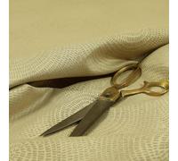 Circular Textured Upholstery Fabric, Beige