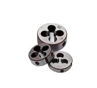 Circular Thread die, 2pcs Thread Round Die 8V1 10V2 12V1 UNC UNF 9/64 11/64 1/8 1/4 5/16 3/8 Threading Dies(1i4-36)