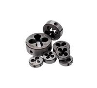 Circular Thread die, Thread Round Die UNC UNF 7/16 1/2 9/16 5/8 11/16 3/4 Threading Dies Tool 2pcs(9i16-26)