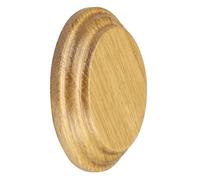 Circular Wall Patrice for Handrail Brackets - 96mm x 19mm - Available in Pine, Oak, White Primed, Hemlock, Dark Hardwood, Pre-Finished Oak (Oak (Pre-Finished))