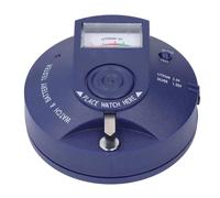Circular Watch Battery Tester, Portable 1.5V 3V Analyzer | Measures battery life, built-in pulse tester, compact design, ideal for watch maintenance