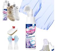 Circulatik - Circulatik Foam No-Rinse Cleaner, Instantly Brightens & Whitens Shoes, Zero Water Needed, Water-Free Foamsneaker Cleaner, Portable Water Free Dry Cleaning Agent (1pc)