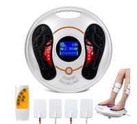 Circulation Booster for Feet and Legs, Foot Massage Machine with 25 Modes & 99 Intensity Levels for Custom Comfort, Heated+Red Light Design for Relaxing, an Excellent Gift for Women or Men