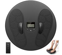 Circulation Machine Booster, EMS Foot Massager for Pain and Circulation | Drug-Free Relief for Leg & Foot Aches, Reduces Swollen Feet, 9 Modes, 20 Intensity, 4 Body Electrode Pads Included