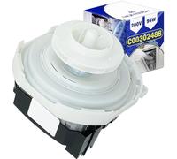 Circulation Pump for Dishwasher V8M-E25A0 200V 95W with Original Code C00302488 C00731573 482000022216 for Whirlpool for Bauknecht for Indesit for Ariston - Warranty 10 Years - MONTERAL