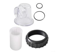 Circulation Pump Insert Components Kit for SPS25 SPS50 SPS75 SPS100 | Transparent Pre-Filter Lid with Suction Sieve O-For Ring Seals | 5 or 10 Pieces(1set)