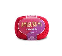 Circulo Amigurumi 100% Virgin Cotton Yarn 125g 254metres - Carmine