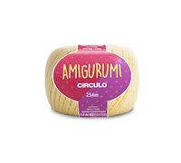 Circulo Amigurumi 100% Virgin Cotton Yarn 125g 254metres - Cream