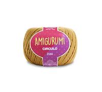 Circulo Amigurumi 100% Virgin Cotton Yarn 125g 254metres - Mustard