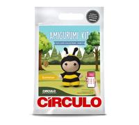 Circulo Amigurumi Crochet Set - Too Cute - All Included, Easy Instructions - Intermediate - Character Crochet Kit, Premium Yarn - Bumblebee