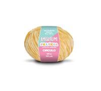 Circulo - Amigurumi Pelucia Yarn, Special Velvet Chenille Yarn for Amigurumi and Blanket, 144 yds, Worsted (7030 - Mustard)