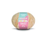 Circulo - Amigurumi Pelucia Yarn, Special Velvet Chenille Yarn for Amigurumi and Blanket, 144 yds, Worsted (7650 - Almond)