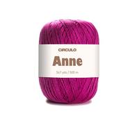 CIRCULO Anne 100% Mercerized Cotton Yarn 174G - Bright Pink