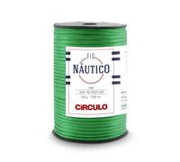 Circulo - Nautico Yarn, Premium Waterproof Cord 5mm 100% Polypropylene, 227 yds, 17.6 oz, Chunky, Special for Fashion Accessories, Bag and Decor in Crochet and Macramé (5767 - Brazilian Green)