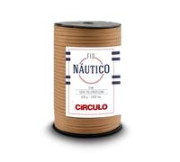 Circulo - Nautico Yarn, Premium Waterproof Cord 5mm 100% Polypropylene, 227 yds, 17.6 oz, Chunky, Special for Fashion Accessories, Bag and Decor in Crochet and Macramé (7404 - Cooper)