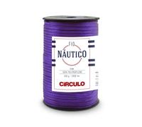 Circulo - Nautico Yarn, Premium Waterproof Cord 5mm 100% Polypropylene, 227 yds, 17.6 oz, Chunky, Special for Fashion Accessories, Bag and Decor in Crochet and Macramé (6290 - Purple)