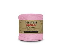 CÍRCULO Premium T-Shirt Yarn. Soft, Lightweight, Seamless, Knot-Free. Easy-to-Use. 153.1 yds, Cloud