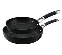 Circulon 82828 Frying Pan, Aluminium, Black, 20/28 cm, Pack of 2