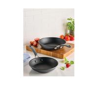Circulon A1 Scratch Defence Twin Pack Frying Pans 21.5Cm & 25Cm Grey