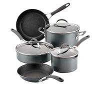 Circulon A1 Series with ScratchDefense Non Stick Pots & Pans, Set of 5 | Any hob type suitable, mixed cookware set with extreme non-stick & glass lids, heat-resistant handles, dishwasher & oven safe