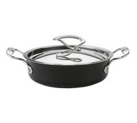 Circulon Black 'style' Round Hard Anodised Aluminium Non Stick Sauteuse - 20Cm Black One Size