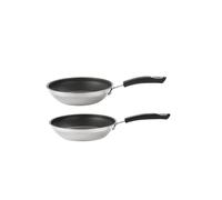 Circulon Black 'total' Frying Pan Twin Pack Non Stick Cookware - 20Cm & 28Cm Black One Size