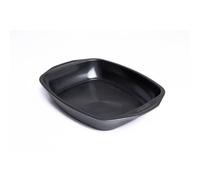 Circulon Ultimum Roasting Tin - Roasting Trays for Oven Non Stick, Freezer and Dishwasher Safe Carbon Steel Bakeware, Black, 39.4 x 30.7 x 6.5cm